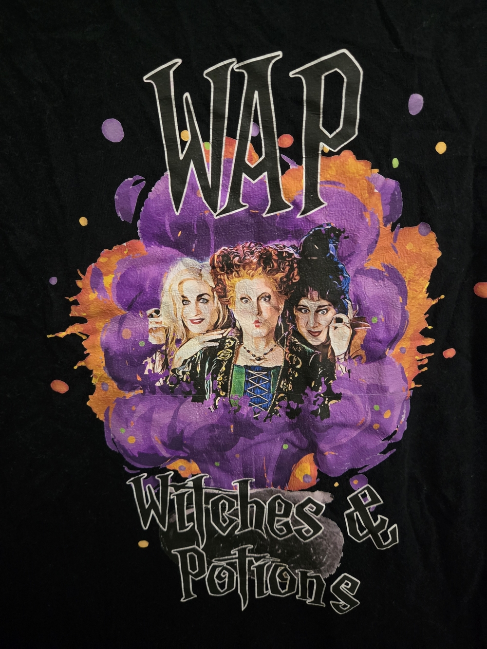 Bella Canvas Black Tee "WAP"